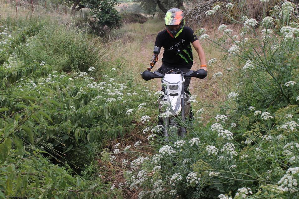 ARM-XR cross motorcycle — arm prosthetic off-road